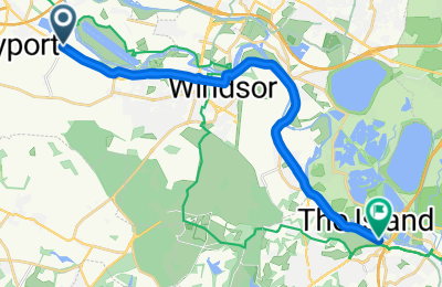 Route in der Bikemap App öffnen