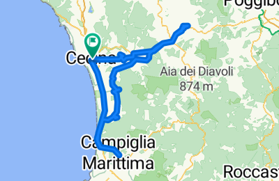 Route in der Bikemap App öffnen