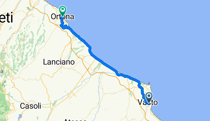 Vasto to Ortona