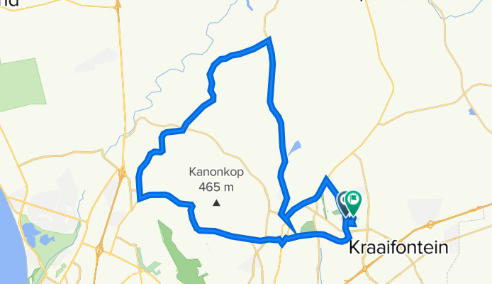 45Km Durbanville wine rout