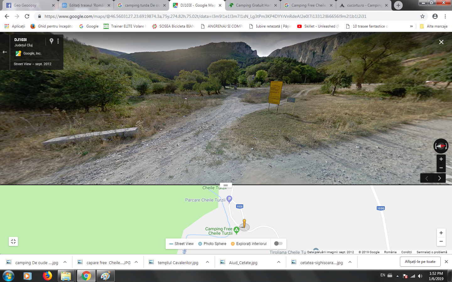 Hebe Bild 4 entlang der Bikemap-Route "Romania frumoasa cu locurilede vizitat si de campare" hervor
