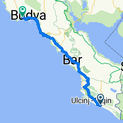 Montenegro 3 ulcinj - Budva