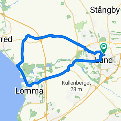 Lund - Bjärred - Lomma - lund