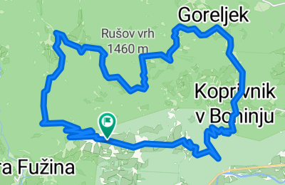 Route in der Bikemap App öffnen