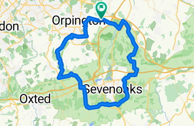 Route in der Bikemap App öffnen