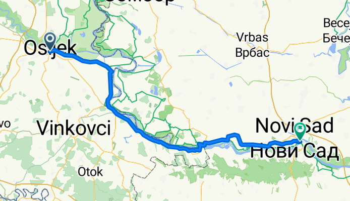 Osijek - Novi Sad