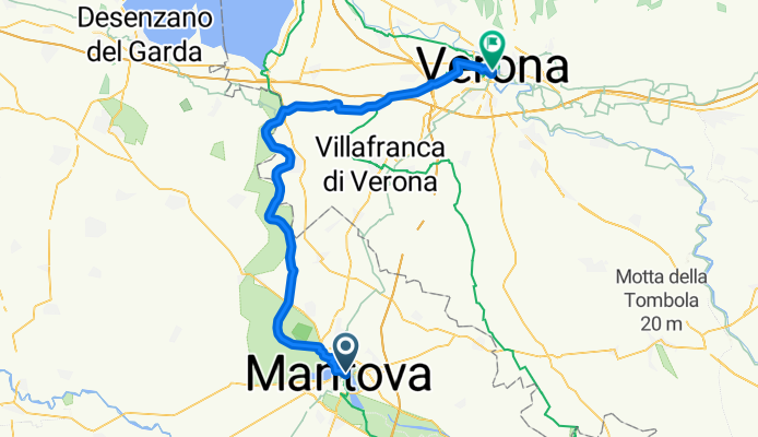 Ciclovia del Sole - Mantova - Verona