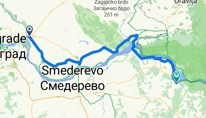 Belgrad Pancevo Golubac