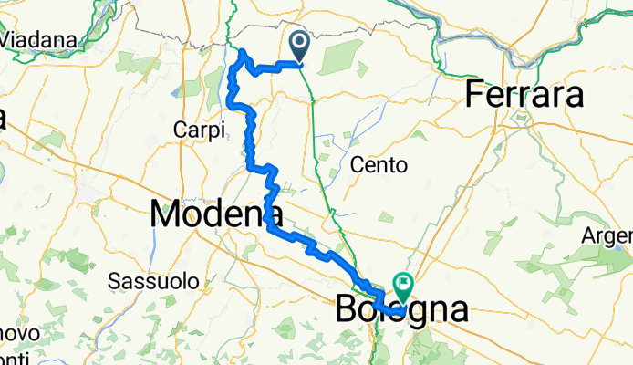 Ciclovia del Sole - Mirandola - Bologna