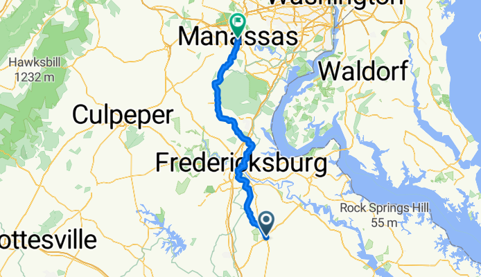 bowling green to manassas