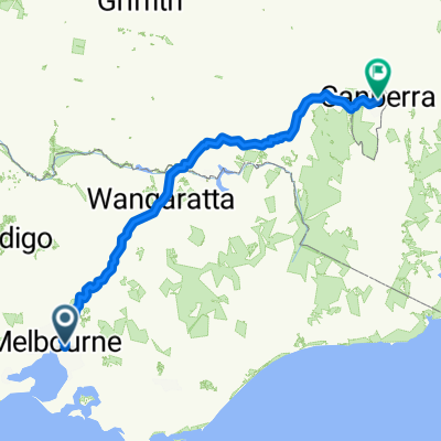 Surrey Hills to Canberra