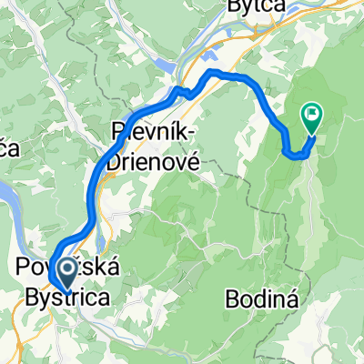 Pov. Bystrica - Predmier - Súľov