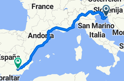 Route in der Bikemap App öffnen