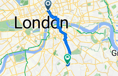 Route in der Bikemap App öffnen