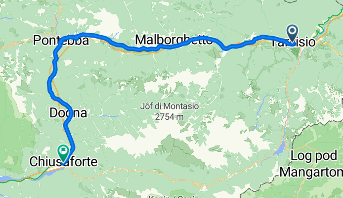 Chiusaforte36km