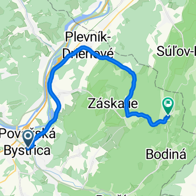 Považská Bystrica - Plevník - Vrchteplá