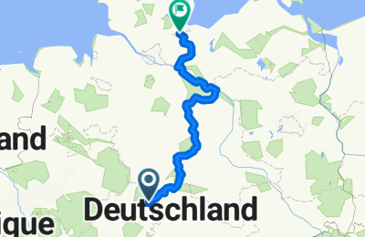 Route in der Bikemap App öffnen