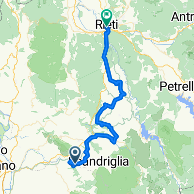 Nerola - Rieti via Poggio Moiano Belmonte