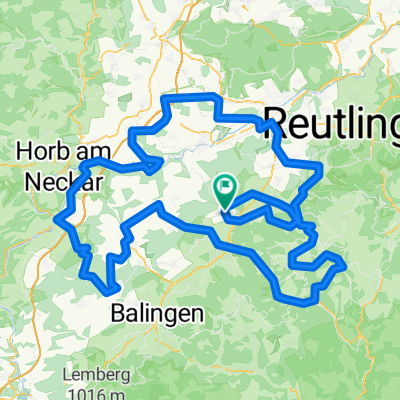 Rund um den Krei Tübingen (h)alb extrem 
