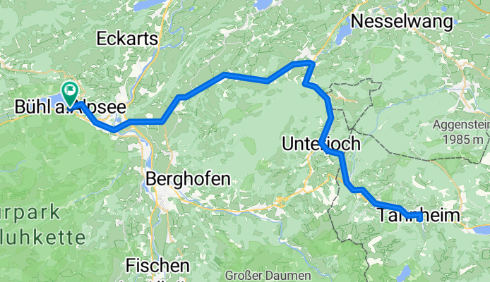 06.07 Immenstadt - Tannheim - Immenstadt
