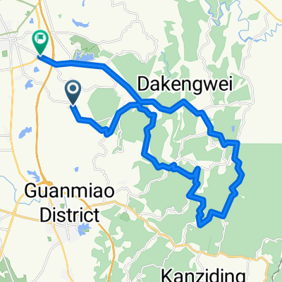 新化山區小路