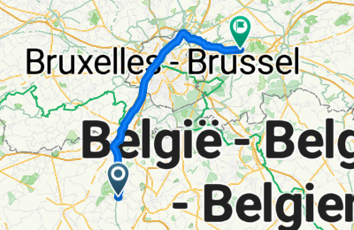 Route in der Bikemap App öffnen