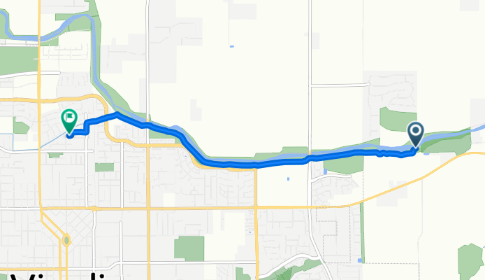Slow ride in Visalia