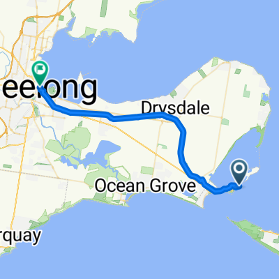 Moderate route in Geelong