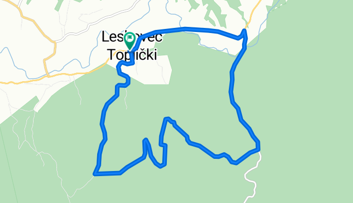 Leskovec - Višogred - Mladine - Cimerplac - Leskovec