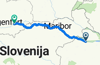Route in der Bikemap App öffnen