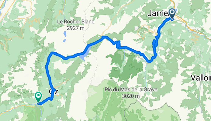 3 Saint-Jean-de Maurienne - Allemond (Camping les Bouleaux)