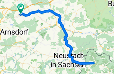 Route in der Bikemap App öffnen