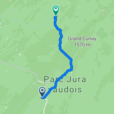 Marchairuz vers Poele Chaud