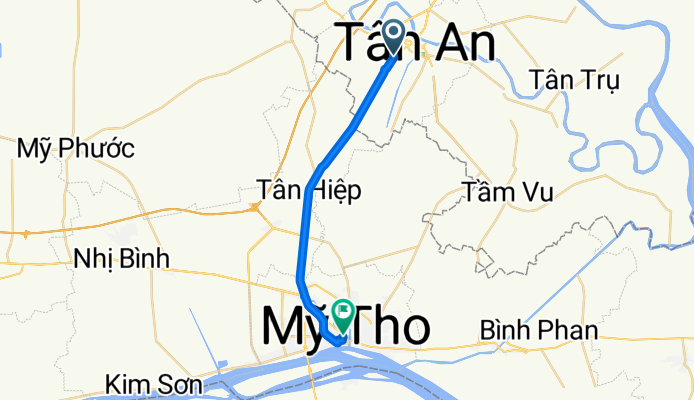 1. Tan An - My Tho