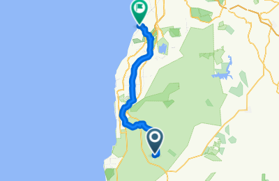 Route in der Bikemap App öffnen