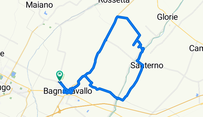 Magneda longa 2019 Itinerario