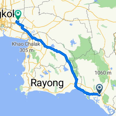 Chanthaburi to Bangkok direct
