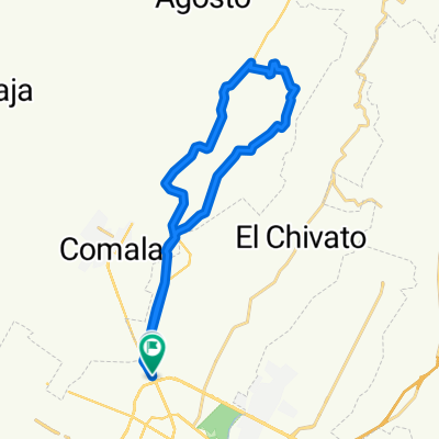 Suchitlán por brecha empedrada