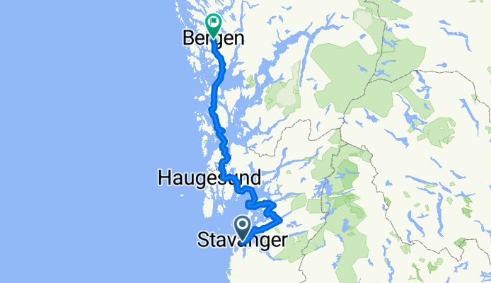 Stavanger-Bergen