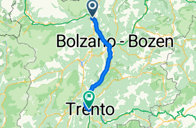 Route in der Bikemap App öffnen