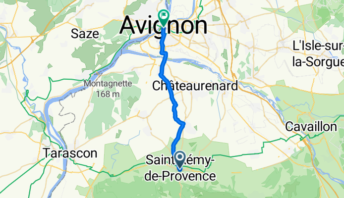 Saint-Rémy-de-Provence to avignon step 4
