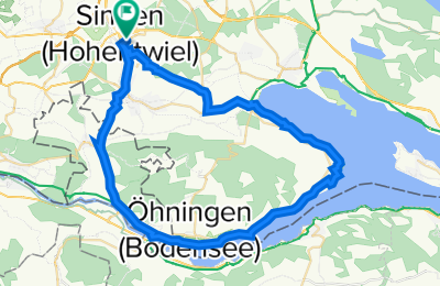 Route in der Bikemap App öffnen