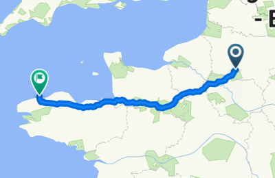 Route in der Bikemap App öffnen