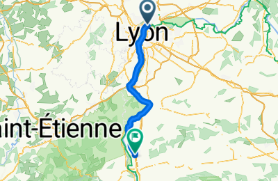 Route in der Bikemap App öffnen