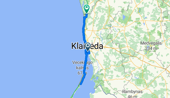 Kleipeda/Nida/Grenze Lettland