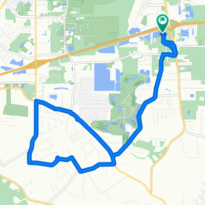Relaxed route in Denham Springs