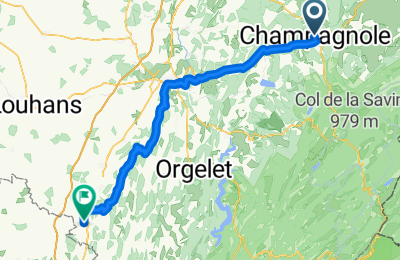 Route in der Bikemap App öffnen