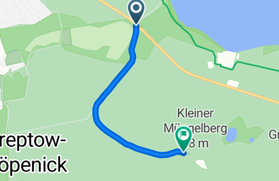 Route in der Bikemap App öffnen