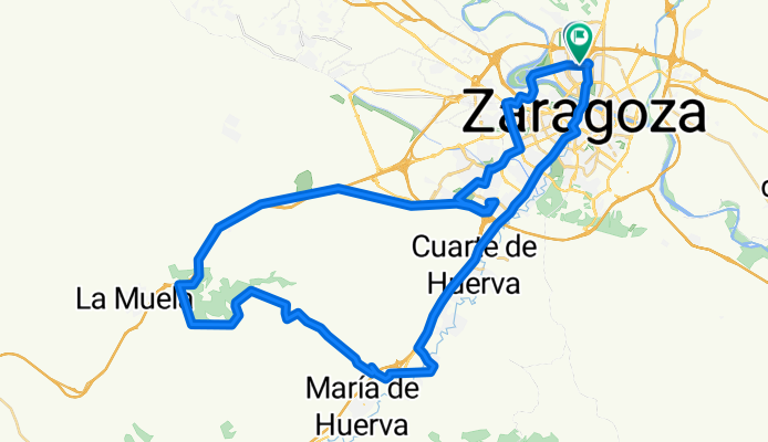 Zaragoza-La Muela-Zaragoza