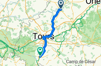Route in der Bikemap App öffnen
